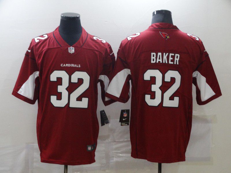 Men Arizona Cardinals #32 Baker Red Nike Limited Vapor Untouchable NFL Jerseys->arizona cardinals->NFL Jersey